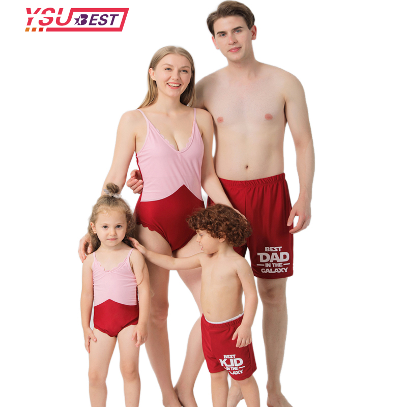 Mommy And Me Clothes Family Swimwear Dad and Me Be..